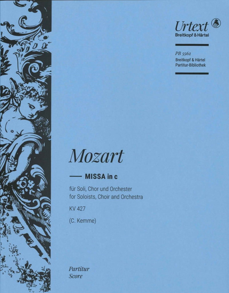 Mozart, Missa KV 427 (Kemme) Full Score (Breitkopf)