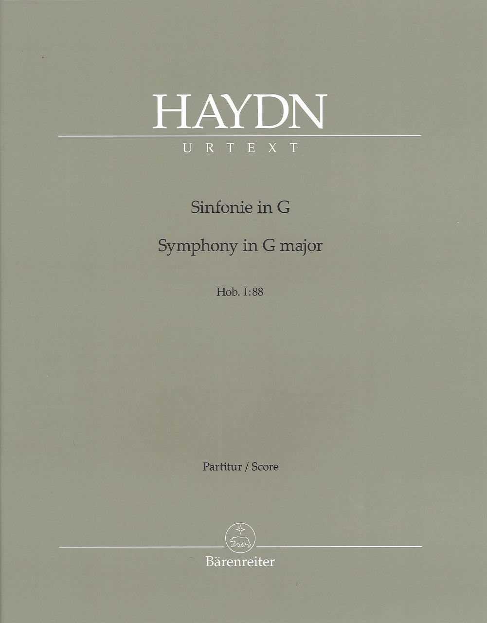 Haydn, Symphony No. 88 in G Full Score (Barenreiter)