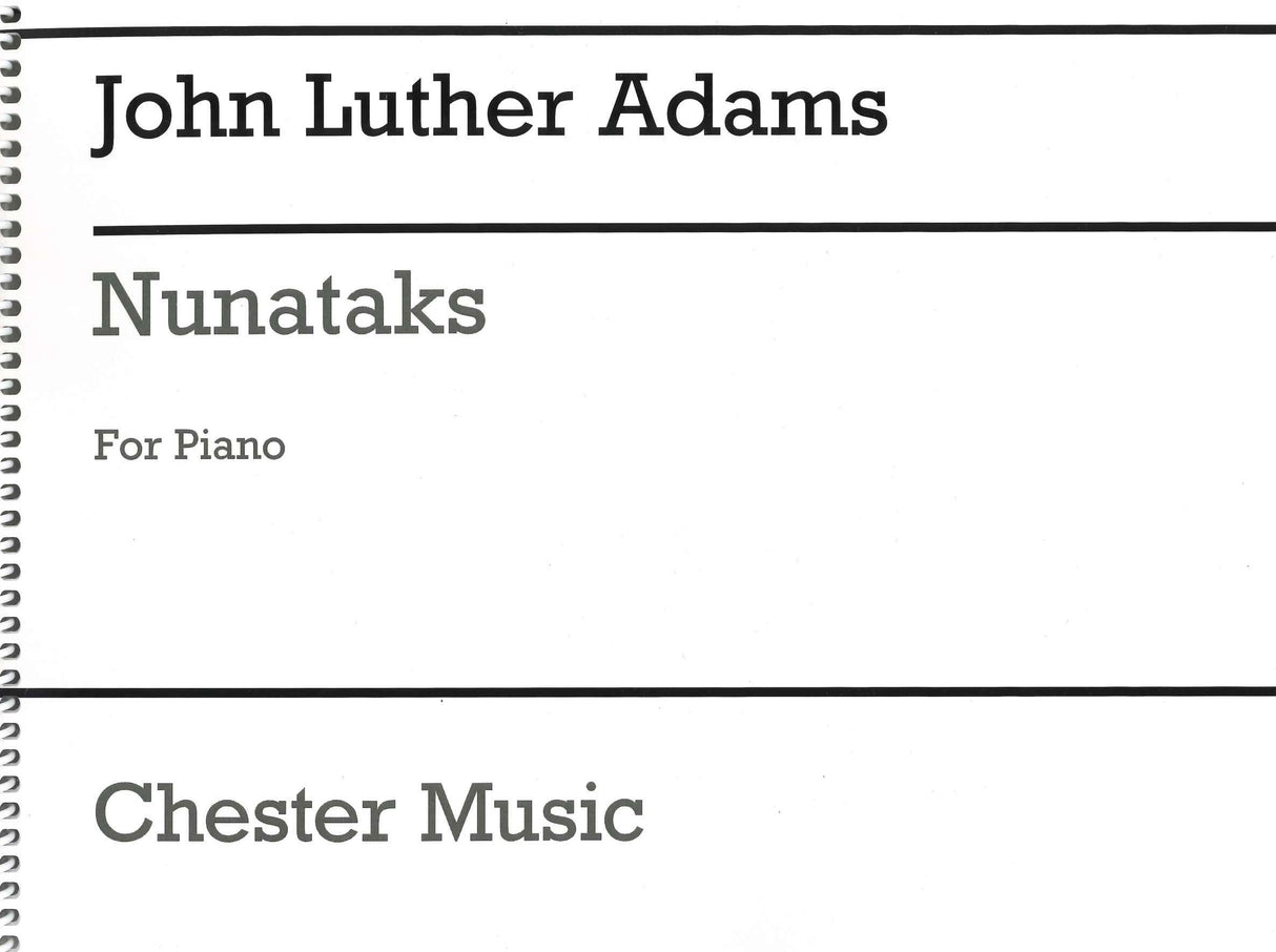 Adams,J.L., Nunataks (Solitary Peaks) (Taiga Press/Chester)