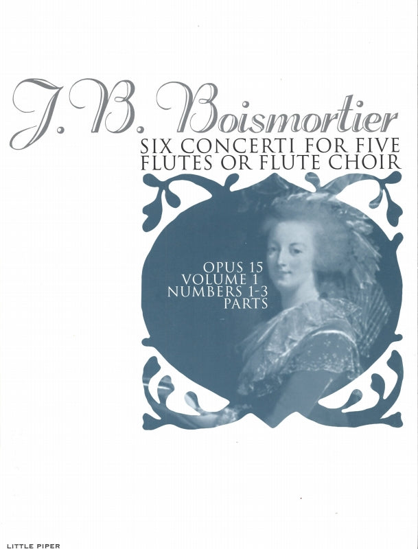 Boismortier, Concerti op. 15/1-3 Parts (Little Piper)
