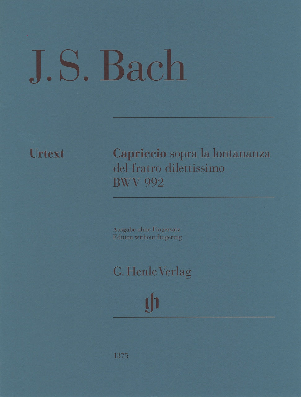 Bach, Capriccio BWV 992 (no fing.) (Henle)