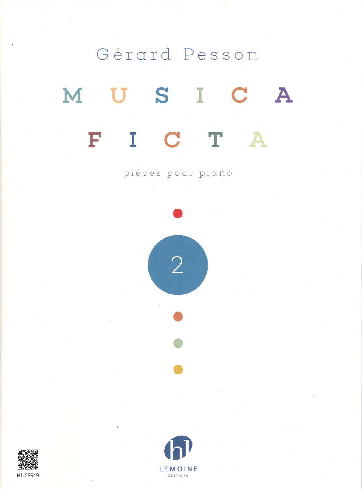 Pesson, Musica ficta 2 (Lemoine)