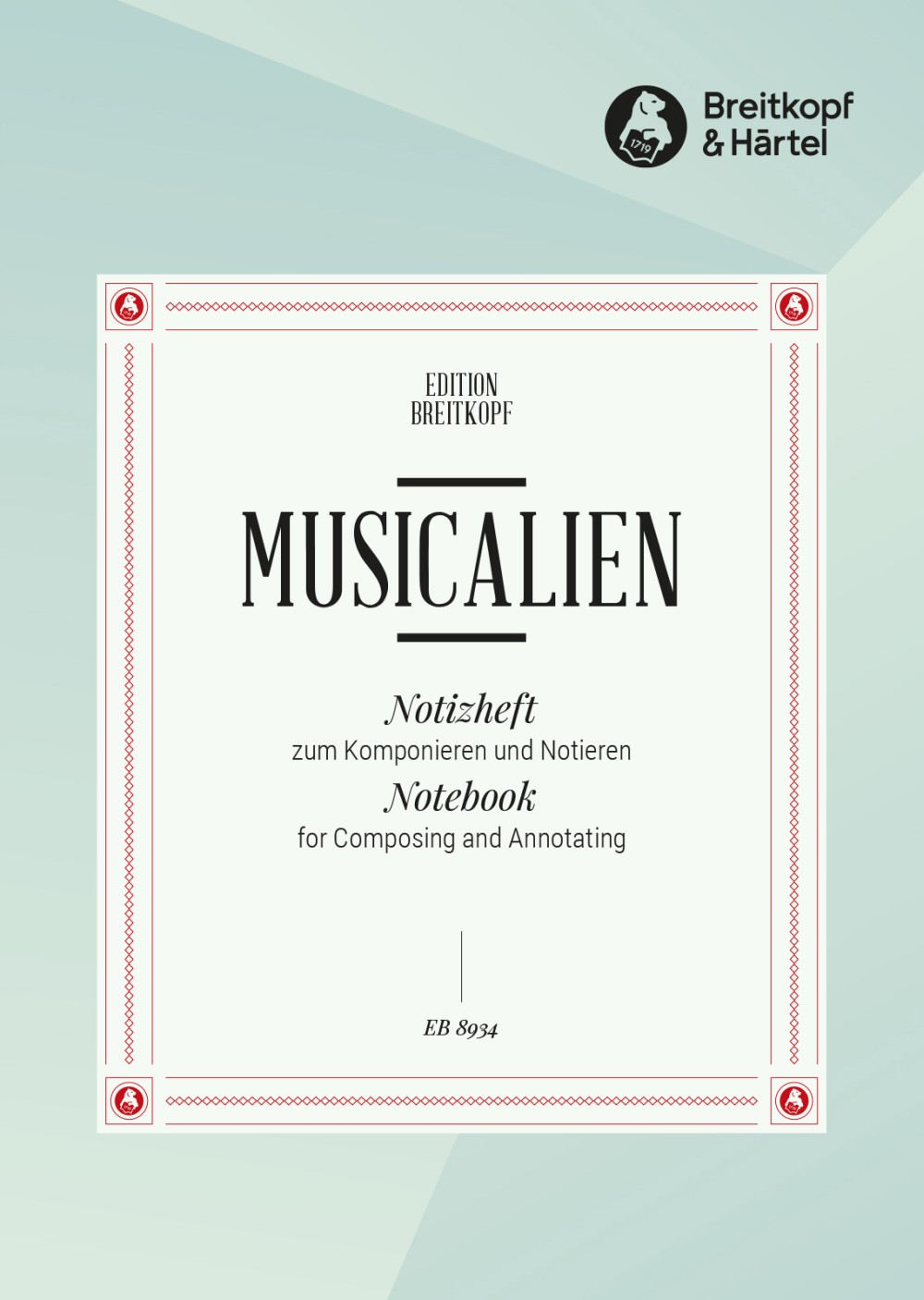 Musicalien: Music Notebook (Breitkopf)