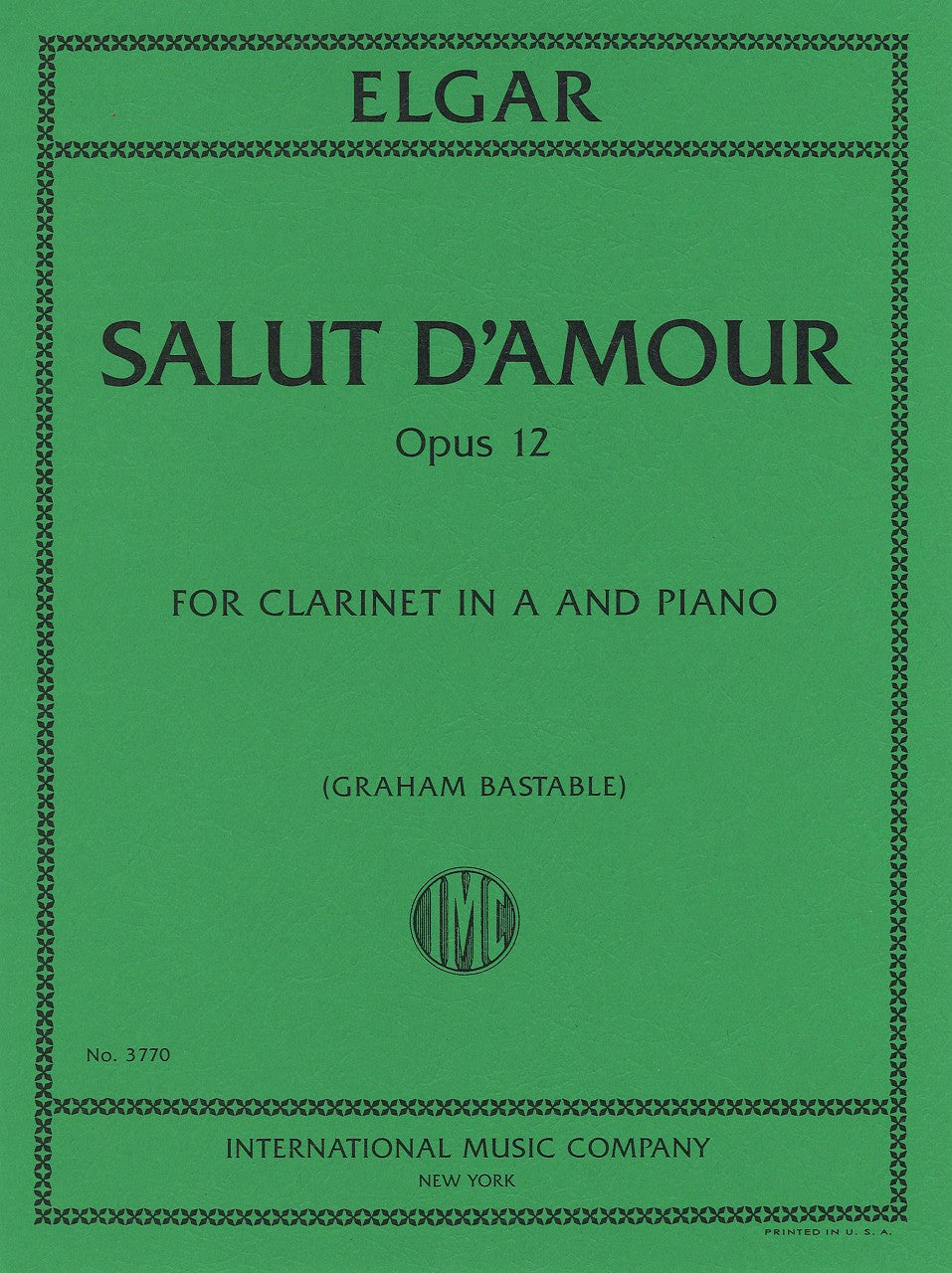 Elgar, Salut d'amour op. 12 (IMC)