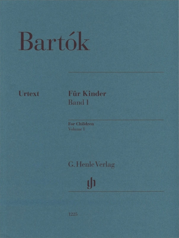 Bartok, Fur Kinder = For Children, 1 (Henle)