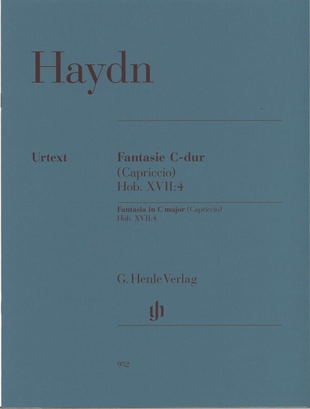 Haydn, Fantasie/Capriccio Hob. 17/4 in C (Henle)