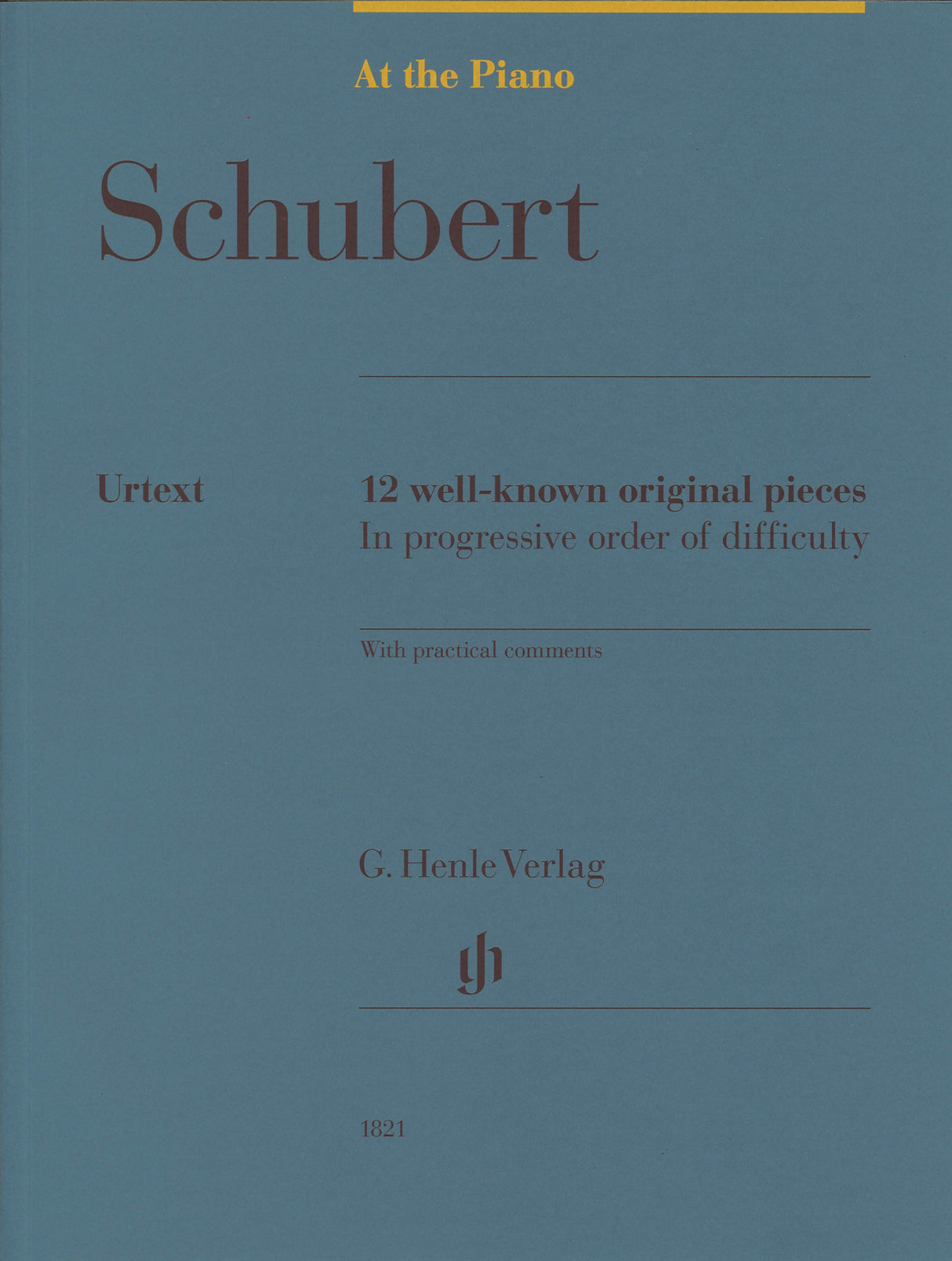 Schubert, 12 well-known original pieces (Henle)