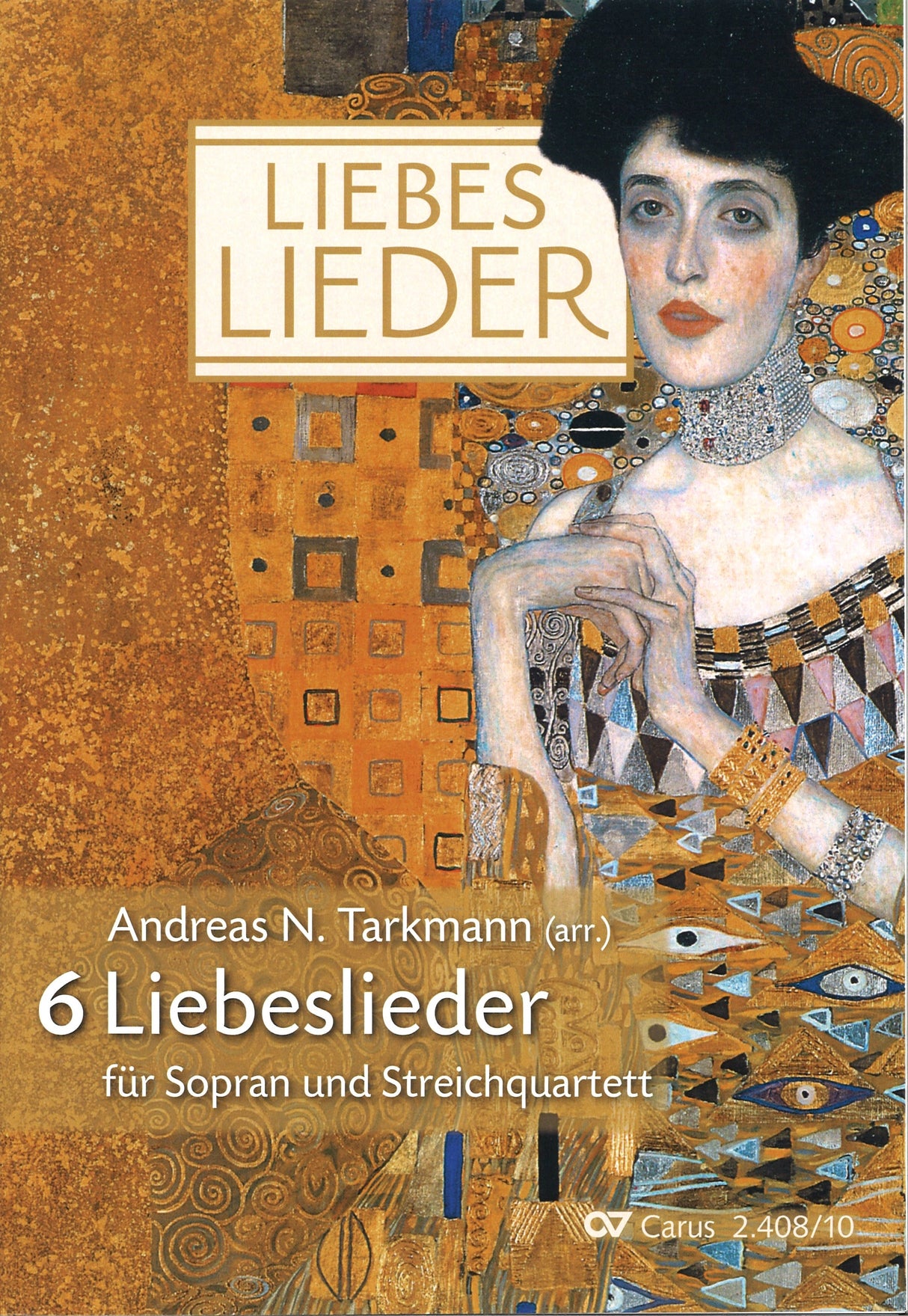 6 Liebeslieder (Sop,StrQrt) Score (Carus)
