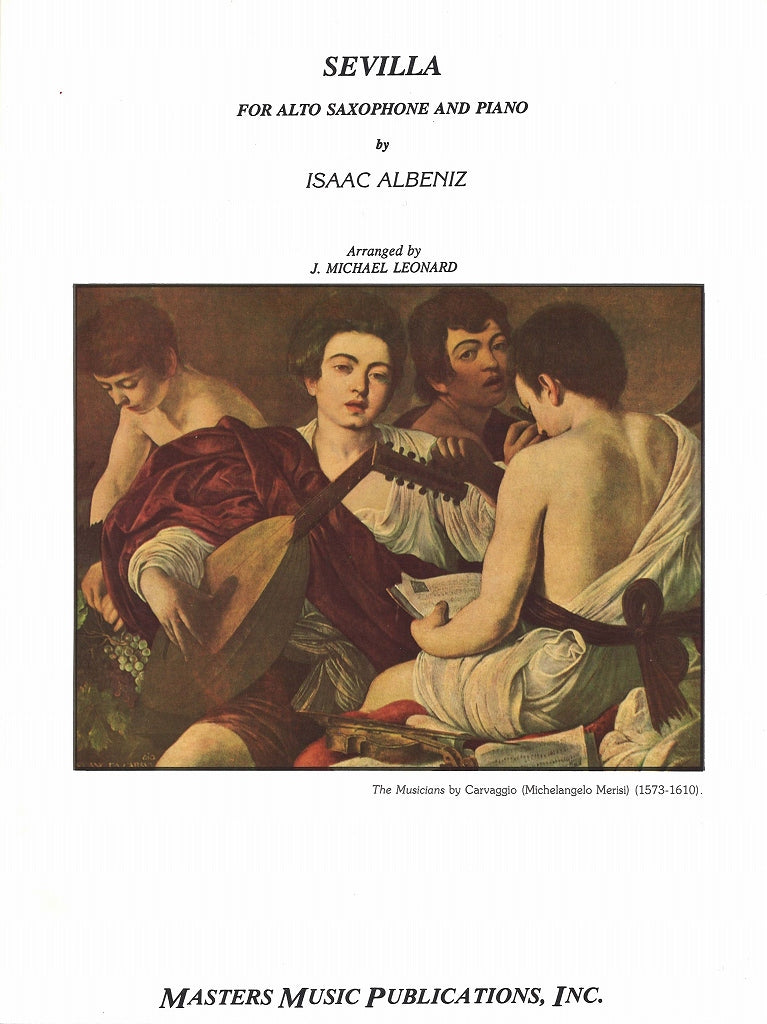 Albeniz, Sevilla (ASax,Pf) (Masters Music)