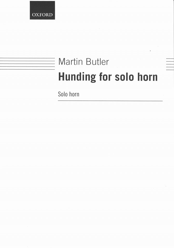 Butler, Hunding (Hn Solo) (Oxford University Press)