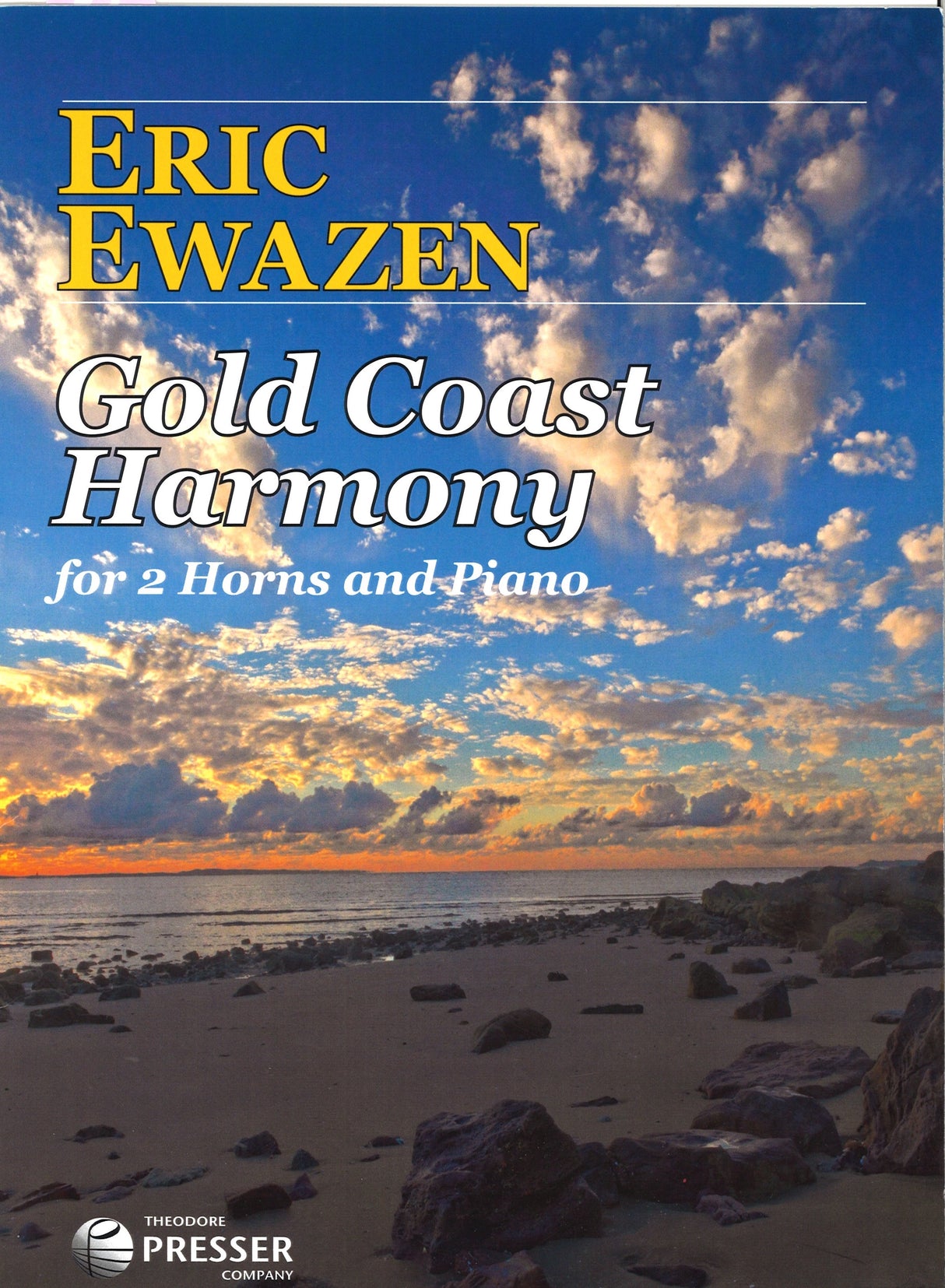 Ewazen, Gold Coast Harmony (2Hn,Pf) (Presser)