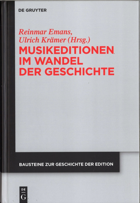 Emans, Muiskeditionen im Wandel Geschich (Walter de Gruyter)