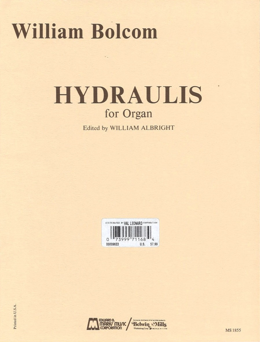 Bolcom, Hydraulis (Marks)