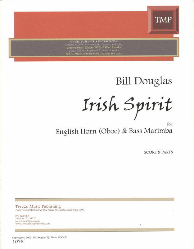 Douglas, Irish Spirit (EHr/Ob/Cl,BMar) (TrevCo Music)