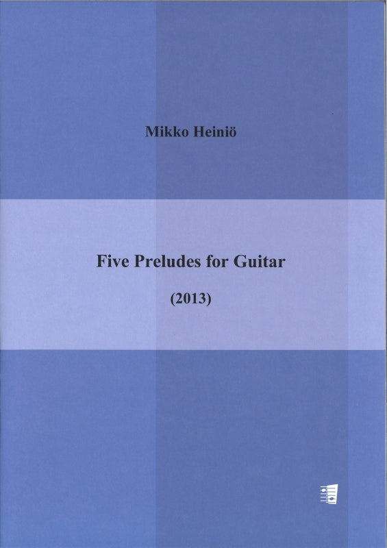 Heinio, 5 Preludes for Guitar (Fennica Gehrman)
