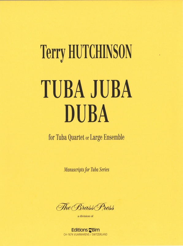 Hutchinson, Tuba Juba Duba (2Euph,2Tba) (Brass Press/Bim)