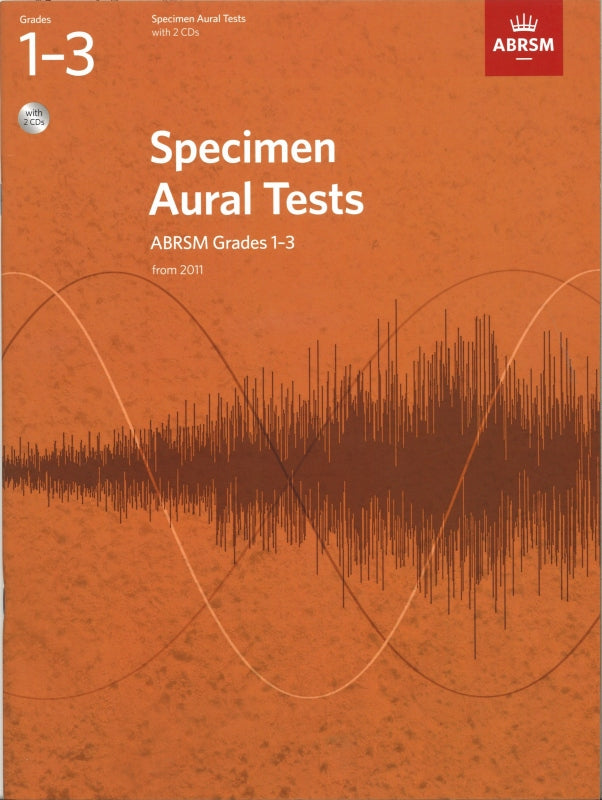 Specimen Aural Tests, Grades 1-3 with CD (Associated Board (ABRSM))