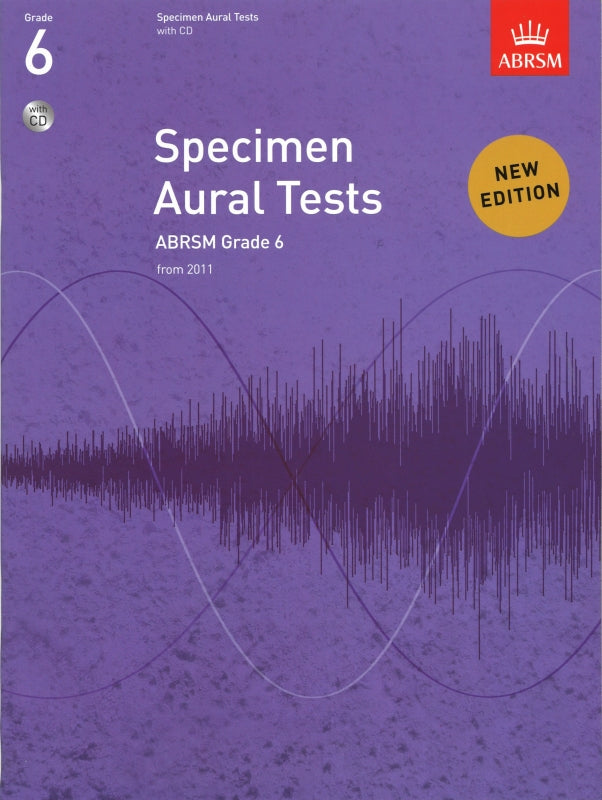 Specimen Aural Tests, Grades 6 with CD (Associated Board (ABRSM))