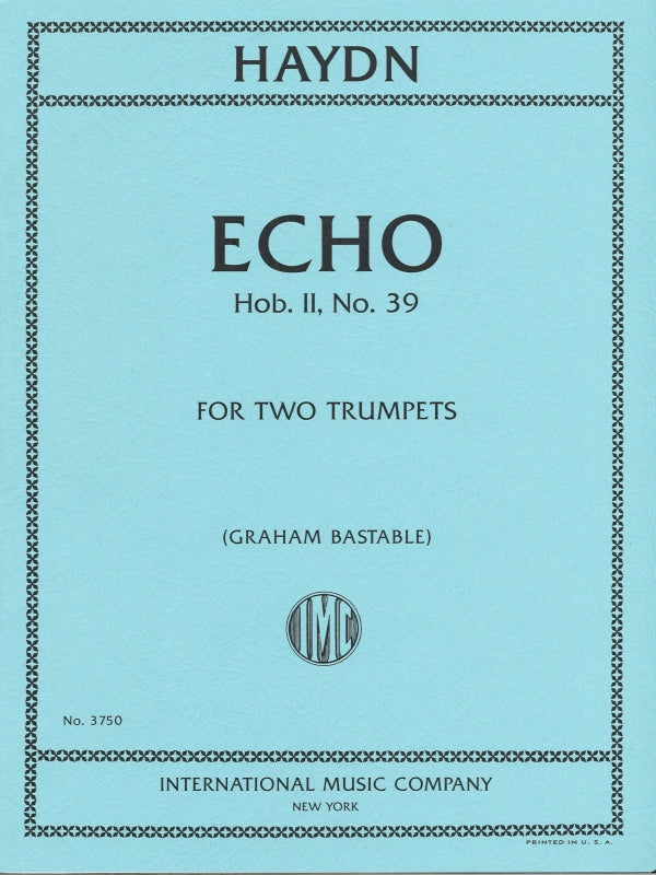 Haydn, Echo Hob. 2/39 (2Trp) (IMC)