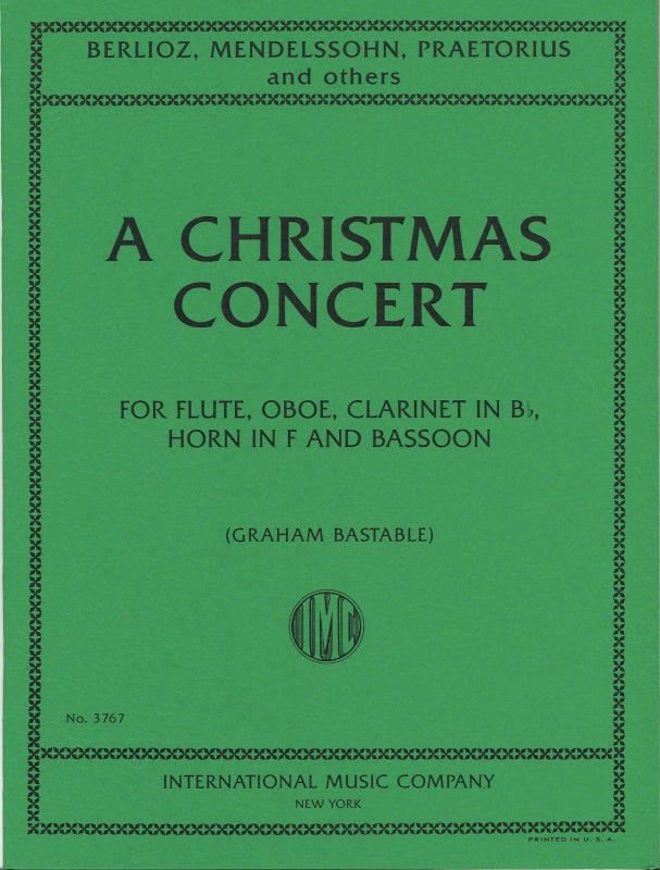 Christmas Concert (Fl,Ob,Cl,Bn,Hn) (IMC)