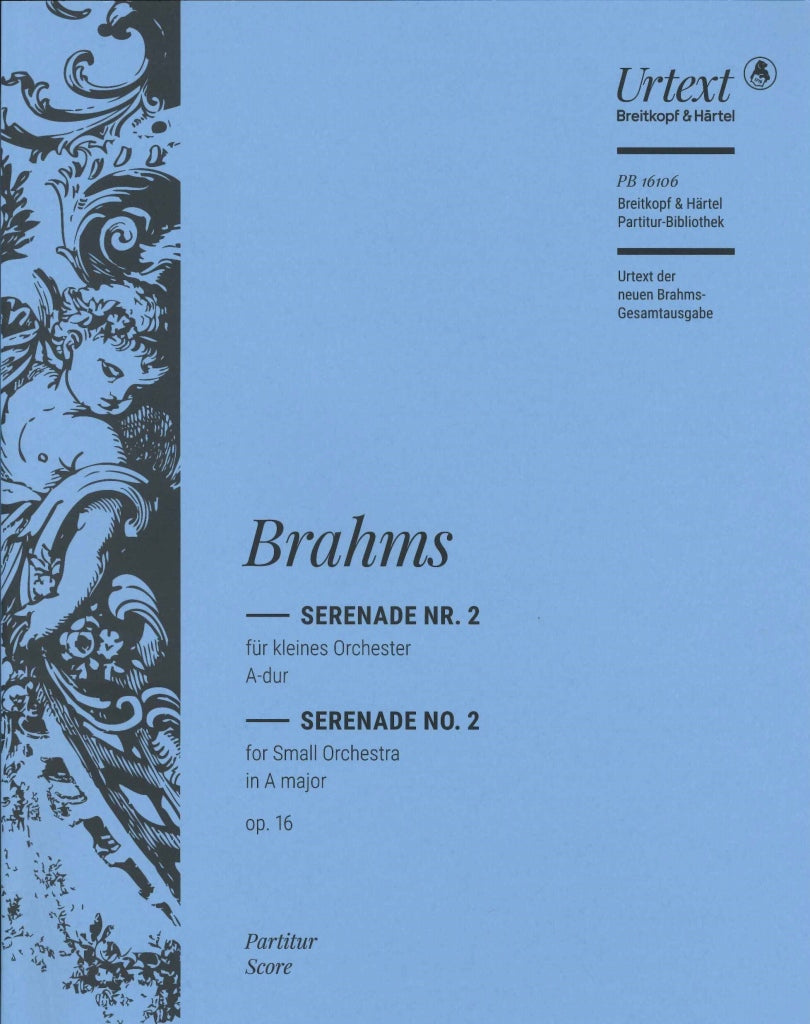 Brahms, Serenade No. 2 op. 16 Full Score (Henle/Breitkopf)