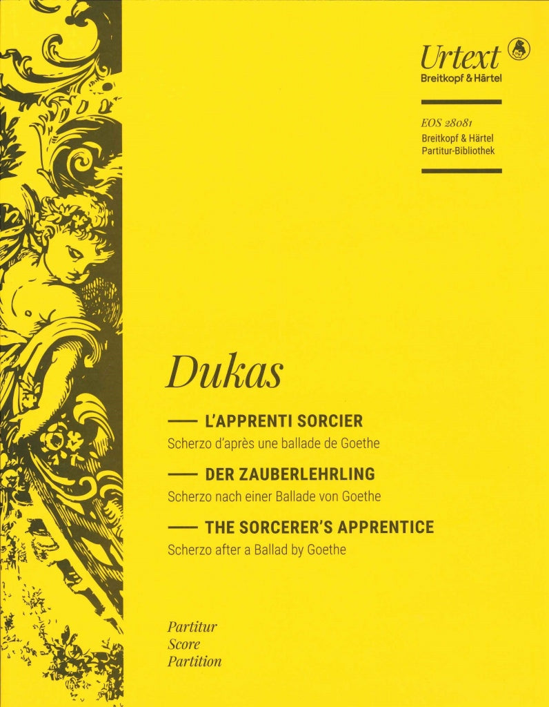 Dukas, Apprenti sorcier Full Score (Eulenburg/Breitkopf)