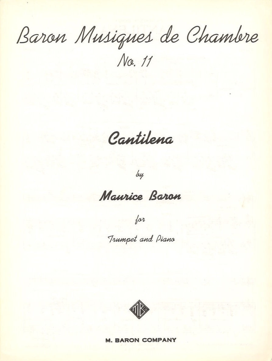 Baron, Cantilena (M.Baron)