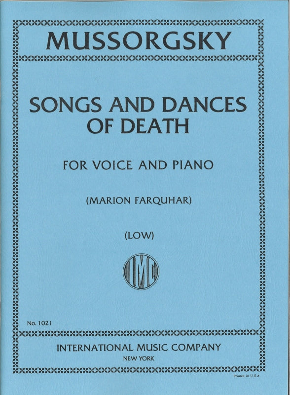 Mussorgsky, Songs and Dances of Death(L) (IMC)