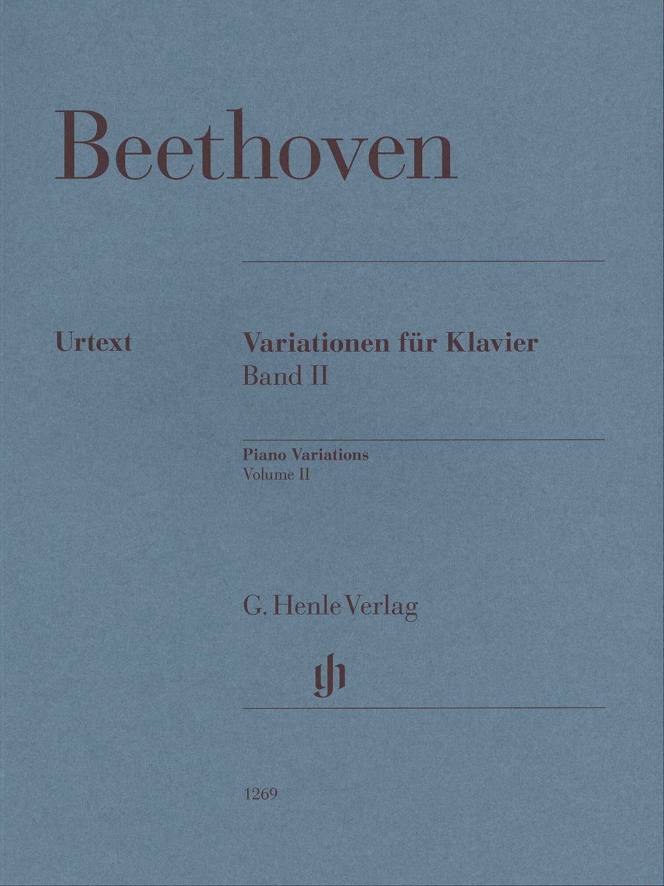Beethoven, Variations 2 (rev.) (Henle)