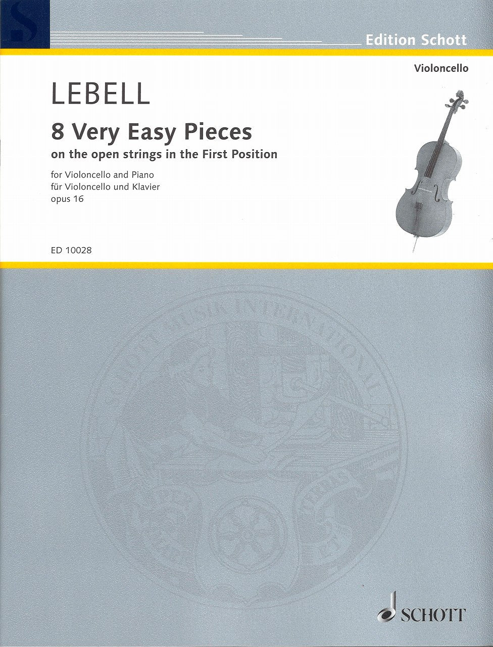 Lebell, 8 Very Easy Pieces op. 16 (Schott)