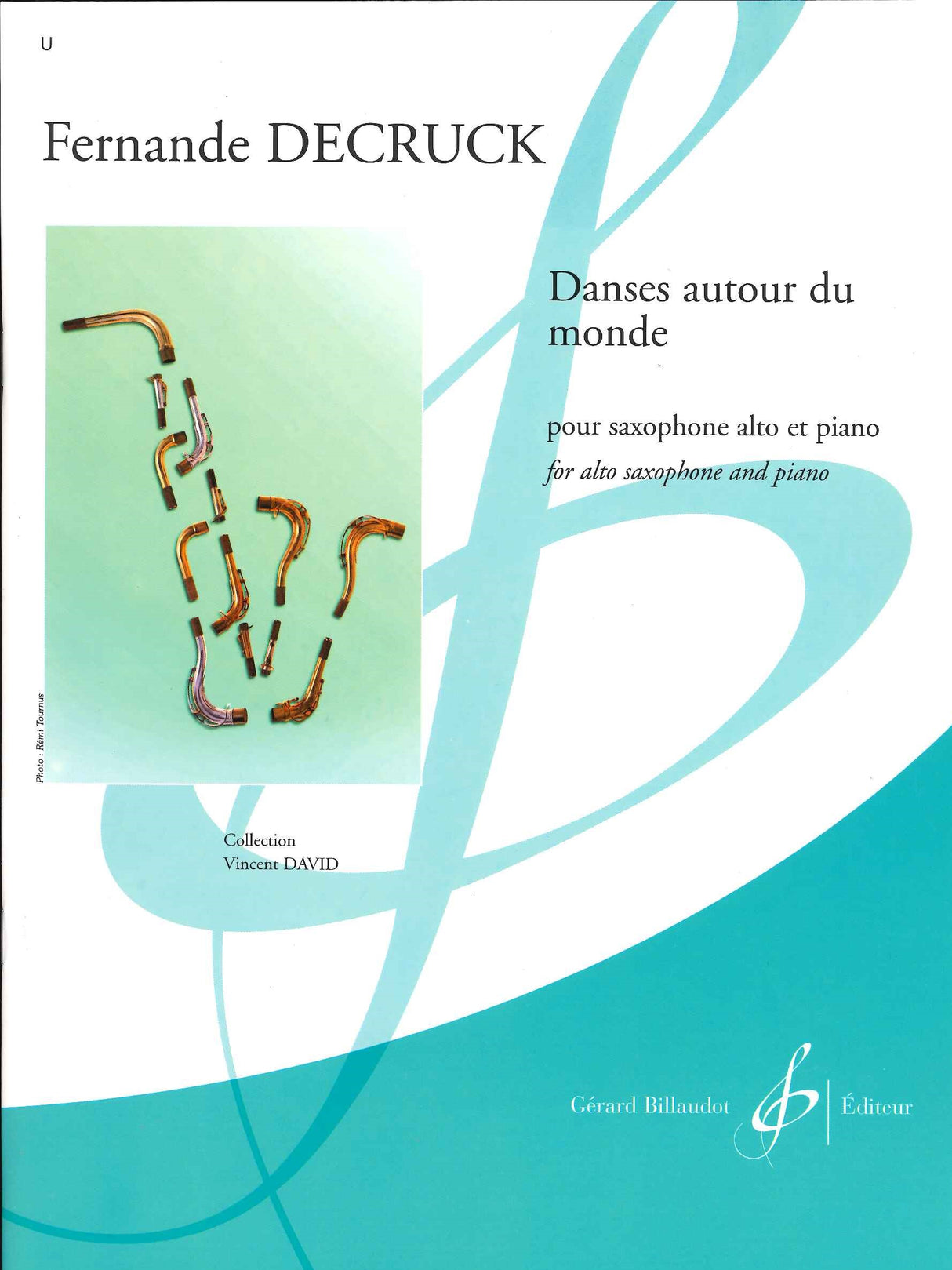 Decruck, Danses autour du monde (ASax,Pf (Billaudot)