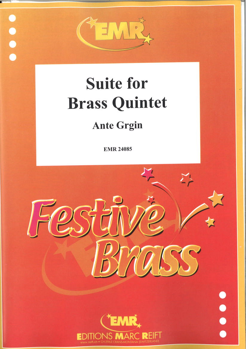 Grgin, Suite for Brass Quintet (Reift)