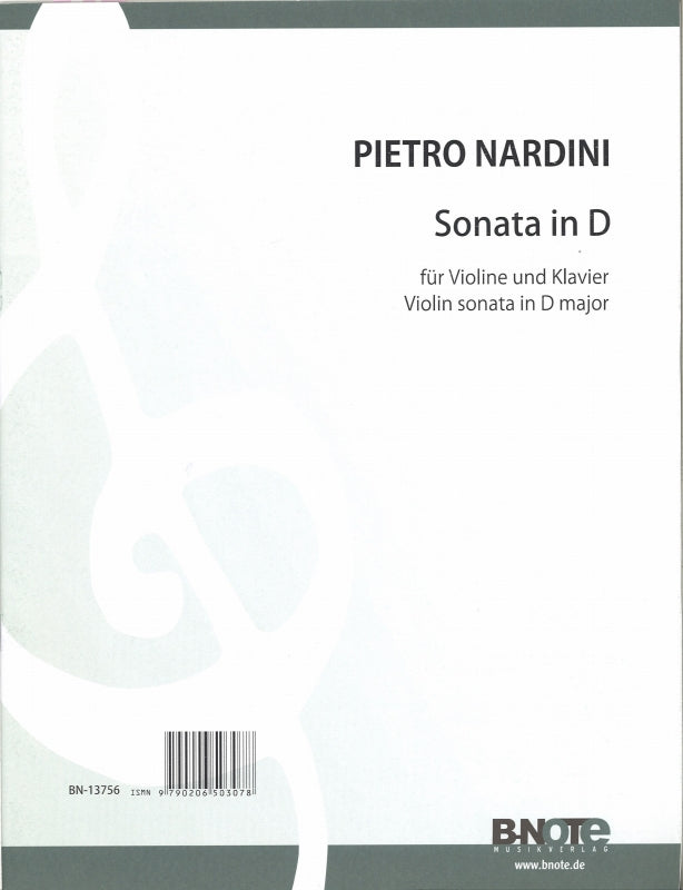 Nardini, Sonata in D (B-Note)
