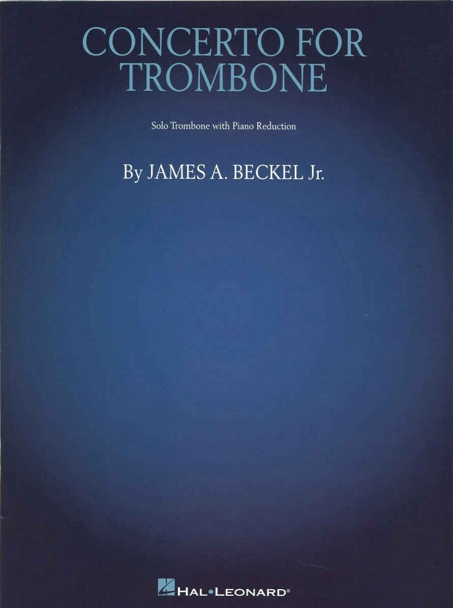 Beckel, Concerto for Trombone (Hal Leonard)