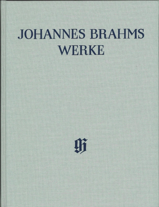 Neue Brahms-Ausgabe 2/1 Streichsextette (Henle)