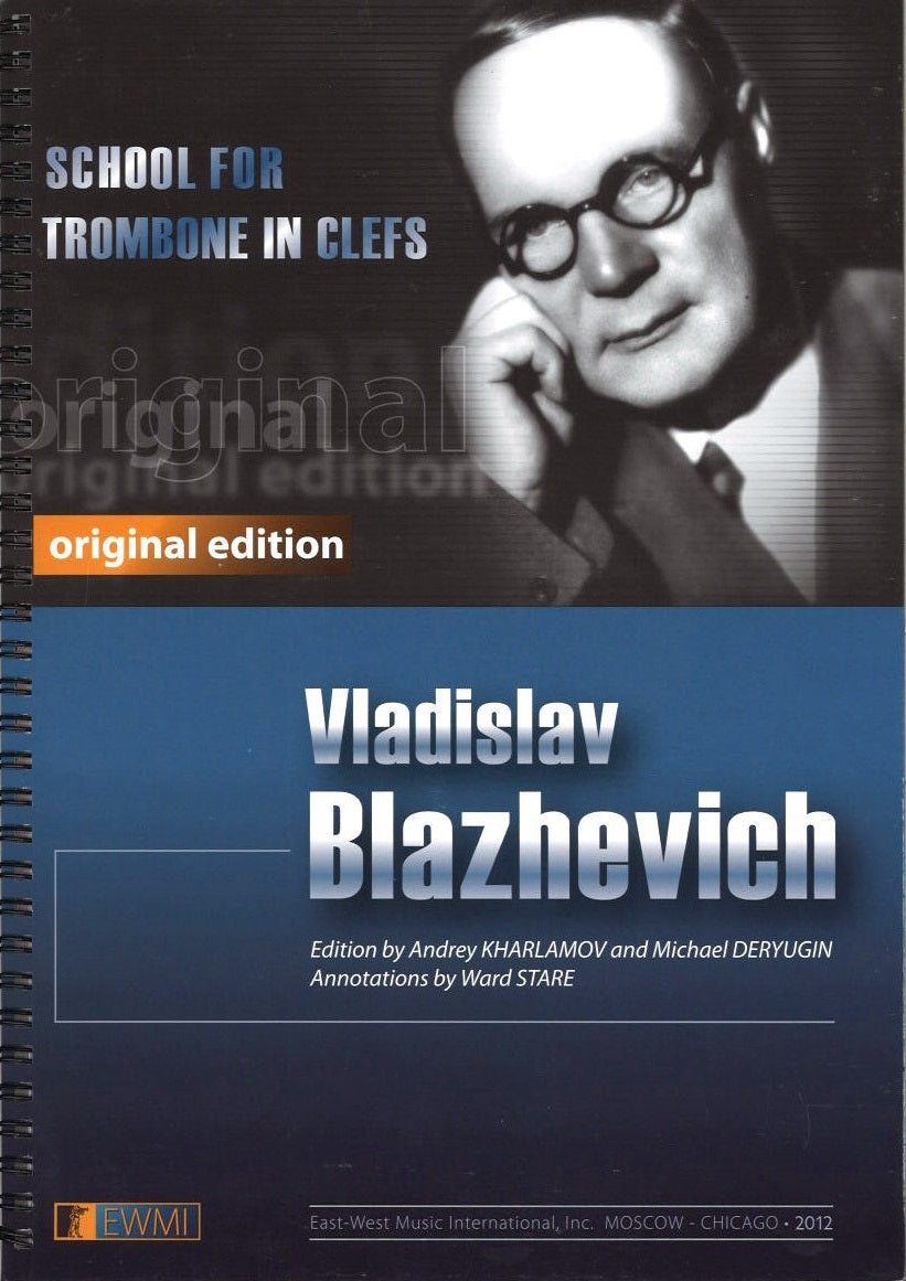 Blazhevich, School for Trombone in Clefs (East-West Music International)