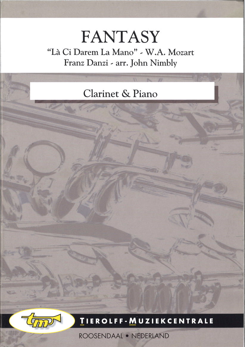 Danzi, Fantasy, for Clarinet & Piano (Tierolff)