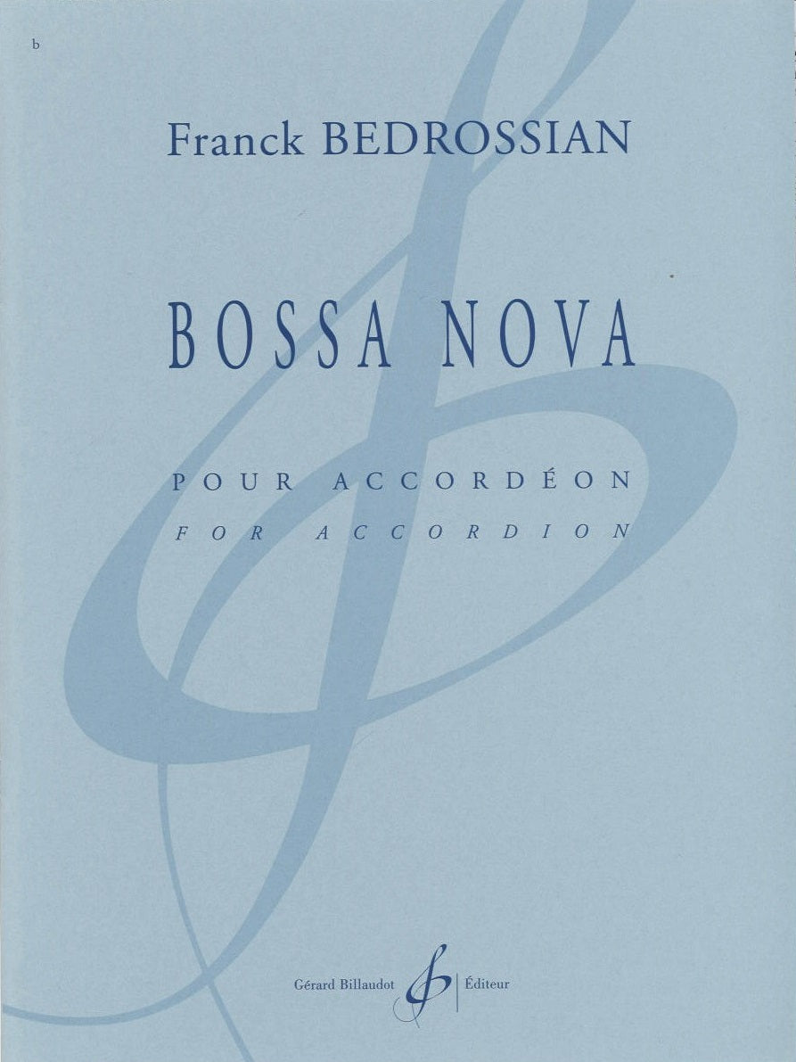 Bedrossian, Bossa Nova (Accdn Solo) (Billaudot)