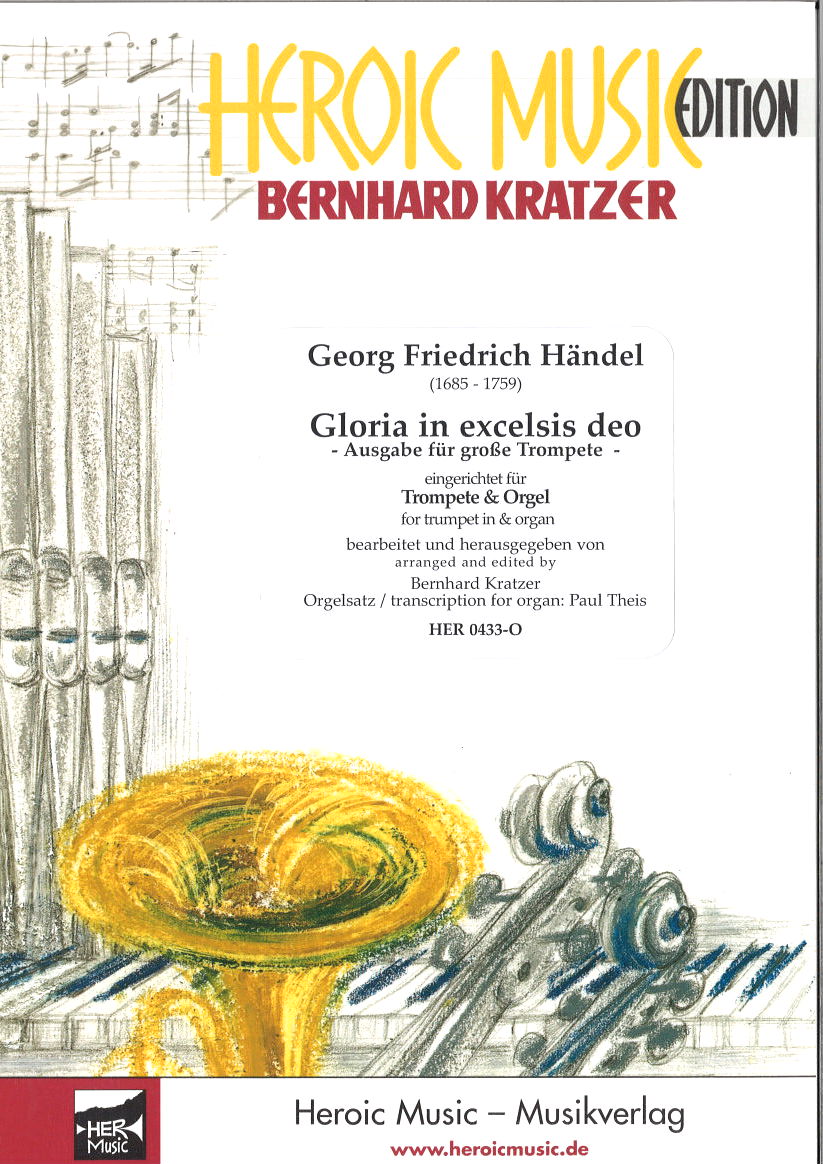 Handel, Gloria in excelsis deo (Trp,Org) (Heroic Music)