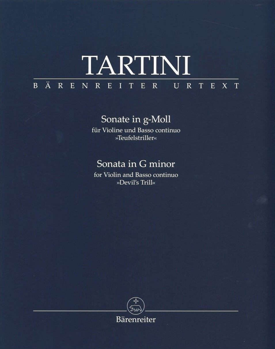 Tartini, Sonata 'Teufelstriller' (Barenreiter)