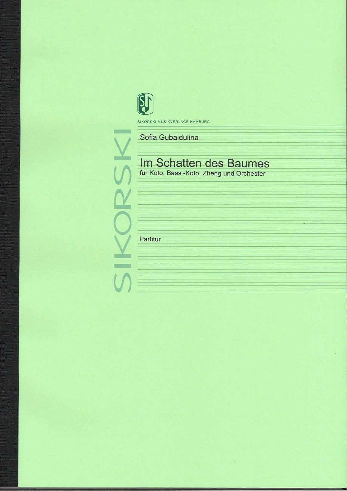 Gubaidulina, Im Schatten des Baumes (Sikorski)