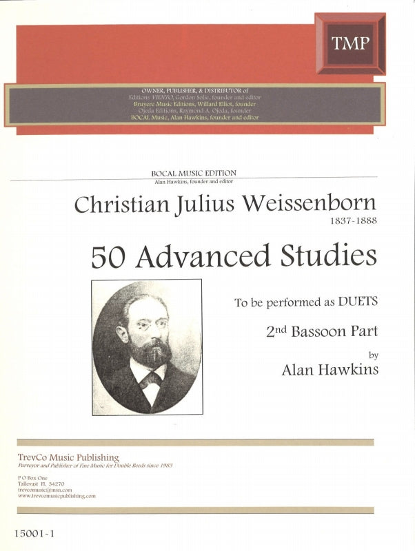 Weissenborn, 50 Advanced Studies. 2nd Bn (Bocal Music/TrevCo Music)