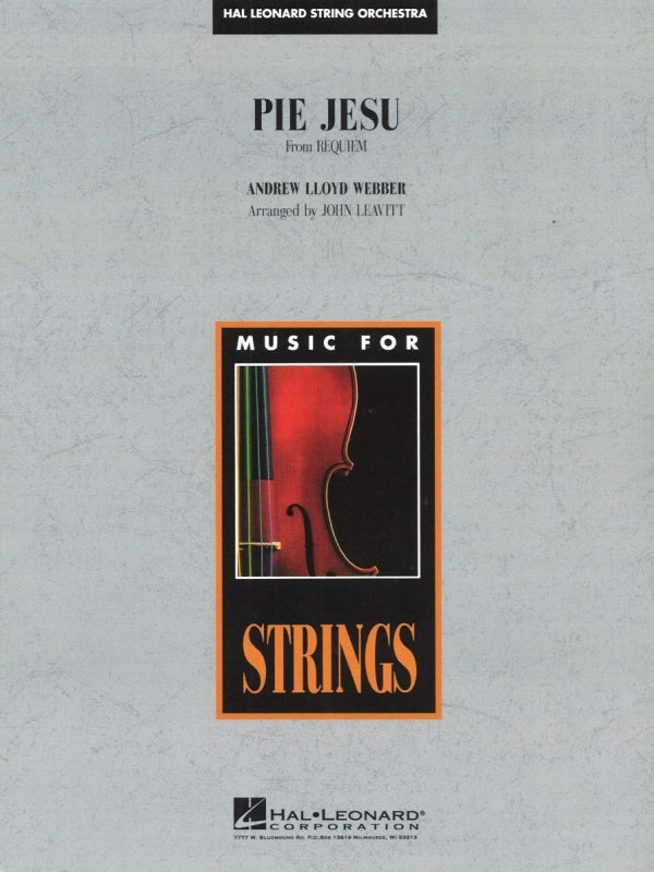 Lloyd Webber, Pie Jesu from Requiem (Hal Leonard)