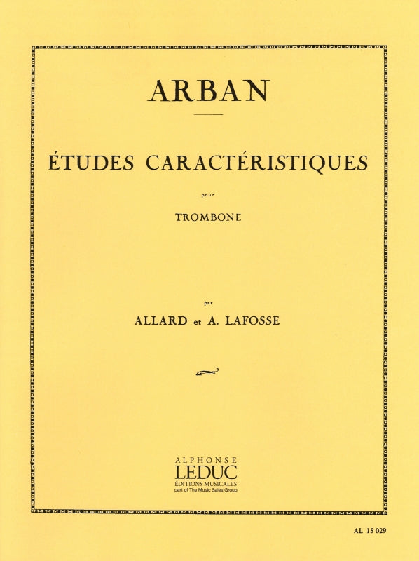 Arban, Etudes caracteristiques (Leduc)