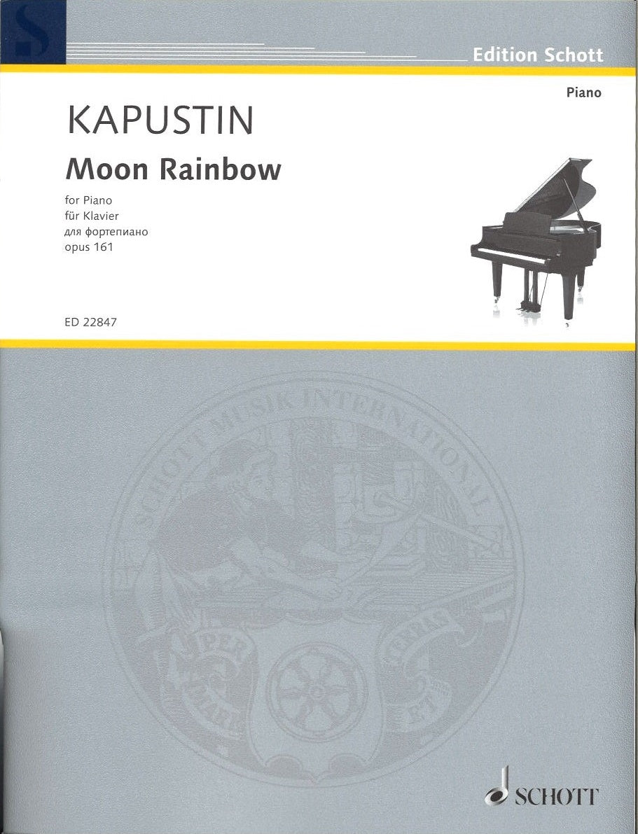 Kapustin, Moon Rainbow op. 161 (Schott)