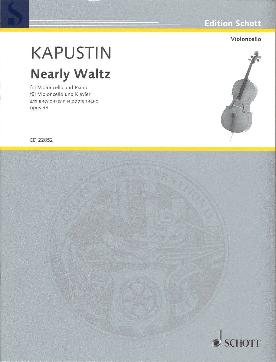 Kapustin, Nearly Waltz op. 98 (Schott)