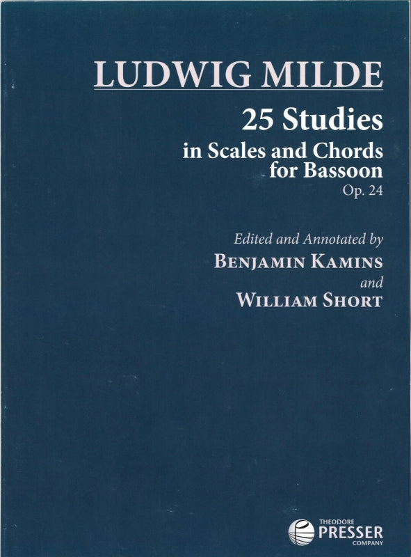 Milde, 25 Studies op. 24 (Presser)