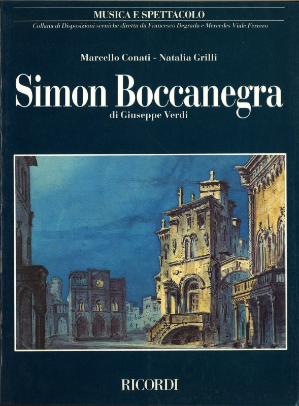 Simon Boccanegra di Giuseppe Verdi (Ricordi)