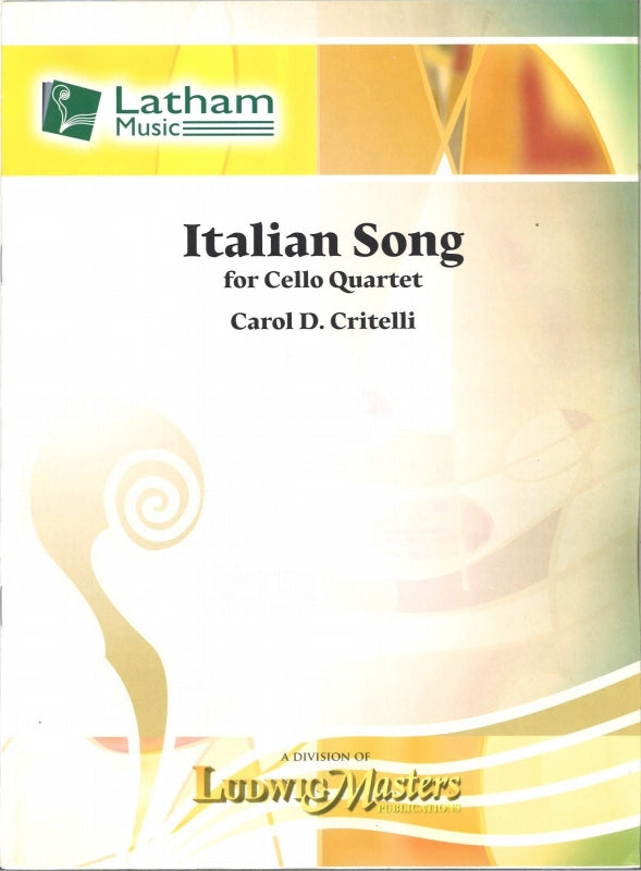 Vritelli, Italian Song (4Vc) (Latham Music/LudwigMasters)