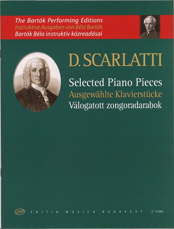 Scarlatti, Selected Piano Pieces (Bartok (Editio Musica Budapest)